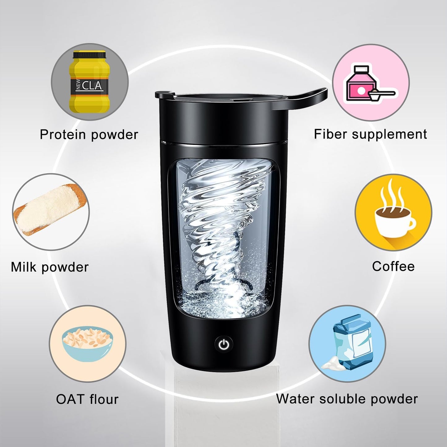 Premium Electric Shaker Bottle™
